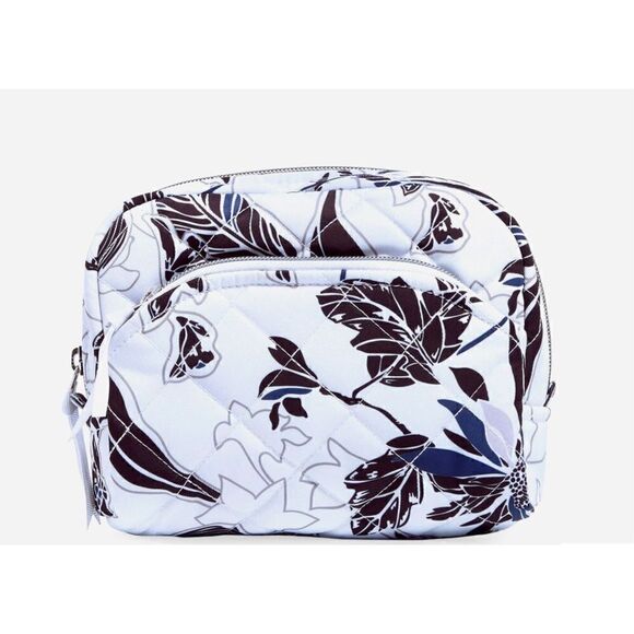 VERA BRADLEY MEDIUM COSMETIC - TWILIGHT GARDEN - Picture 6 of 7